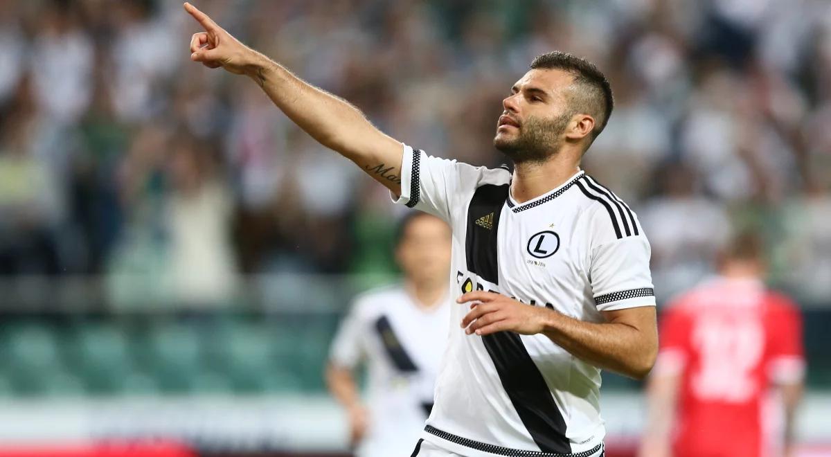 Ekstraklasa. Dawny gwiazdor odwiedził Legię. Nemanja Nikolić na treningu "Wojskowych"