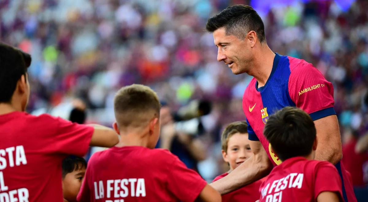 Puchar Gampera. FC Barcelona dostała ostrzeżenie. Lewandowski bez błysku, zszedł z grymasem bólu