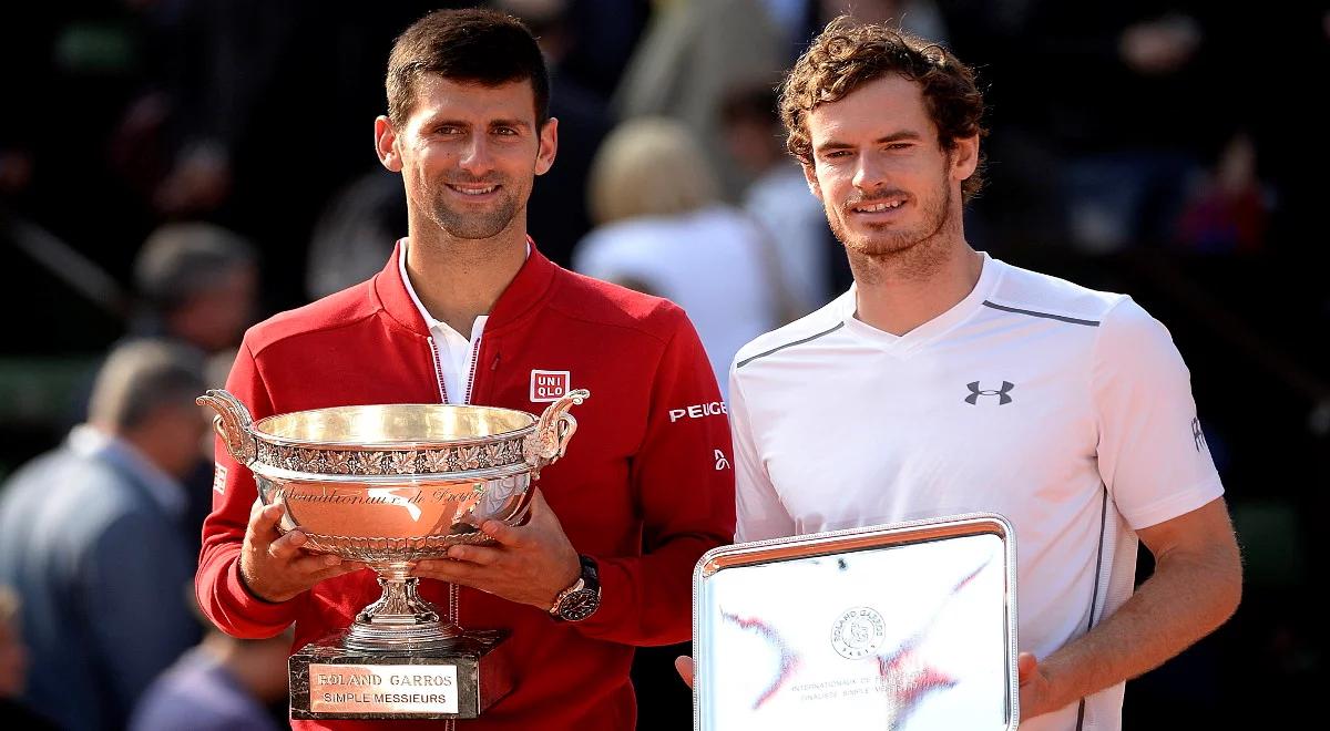 Legendy tenisa łączą siły. Andy Murray trenerem Novaka Djokovicia 