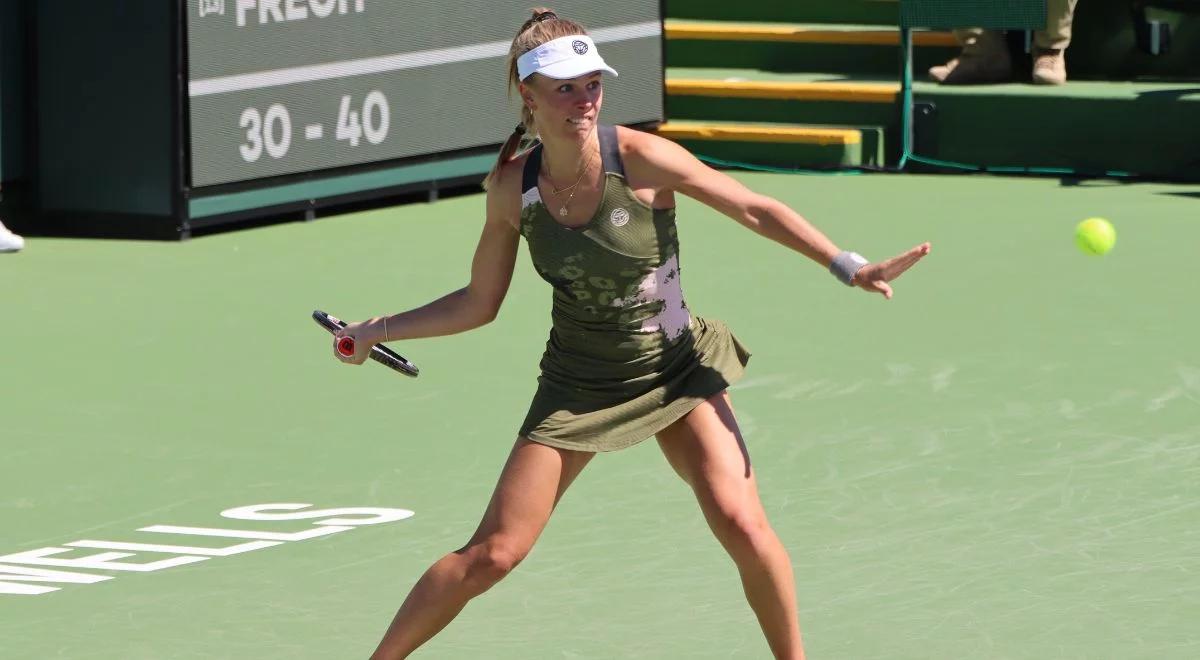 WTA Indian Wells: Magdalena Fręch odpadła w kwalifikacjach. Pewna wygrana reprezentantki gospodarzy