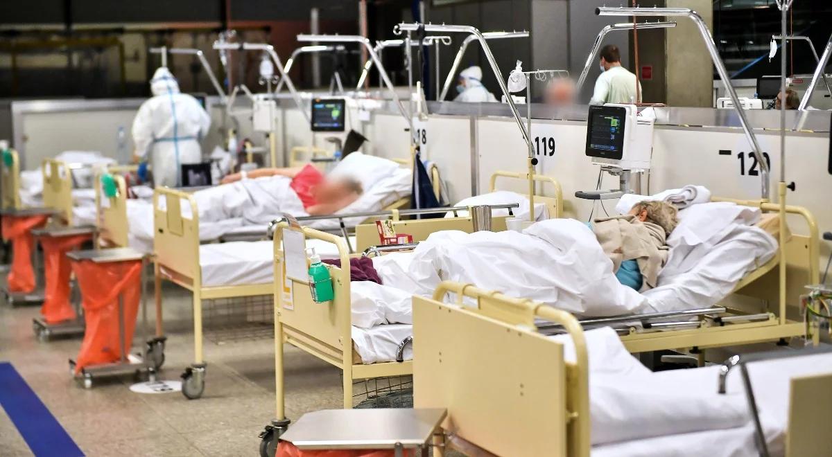 Szpital Narodowy prawie pełny. Wiemy, ilu pacjentów w nim przebywa