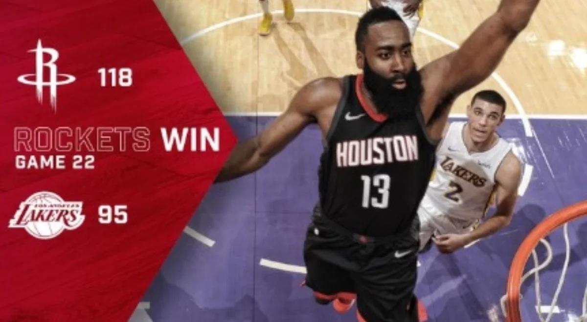 NBA: Houston Rockets kontynuują dobrą passę