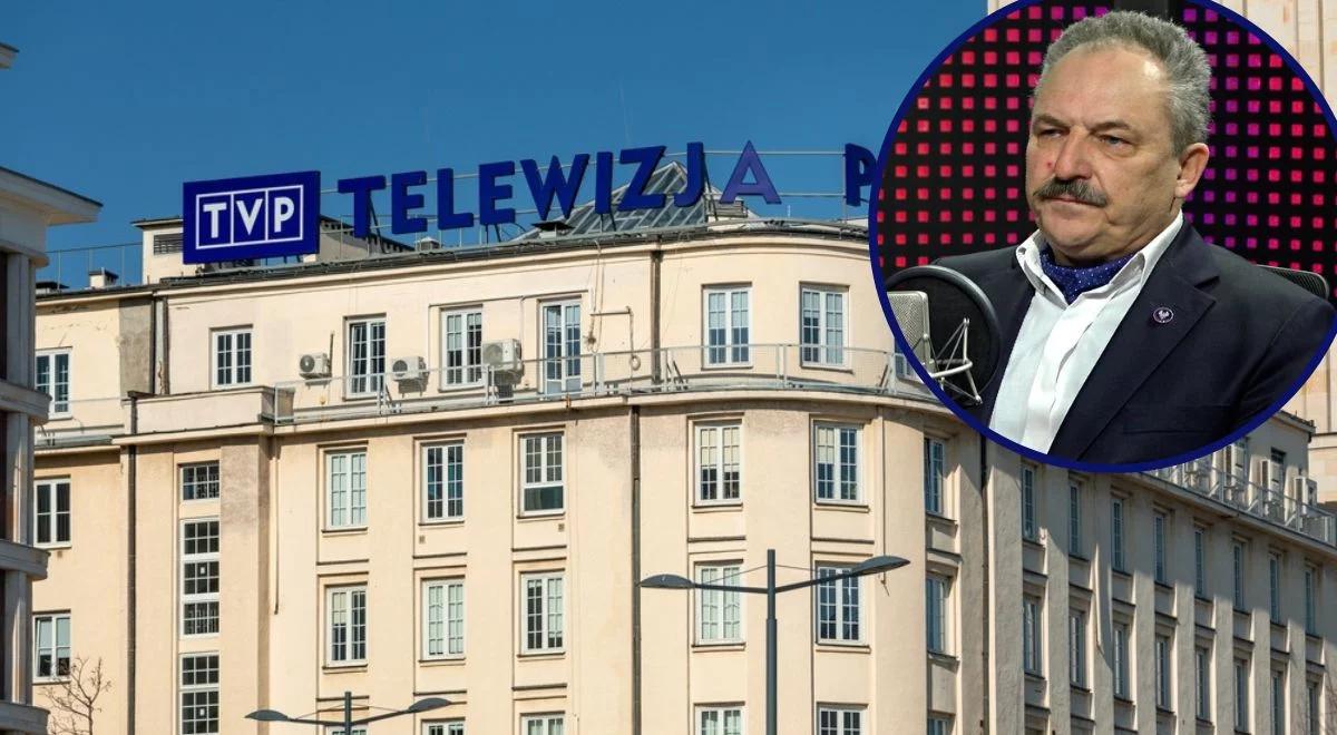 Jakubiak krytykuje zapowiedzi opozycji dot. mediów publicznych. "Polityk PO mówił, że telewizję należy zaorać"