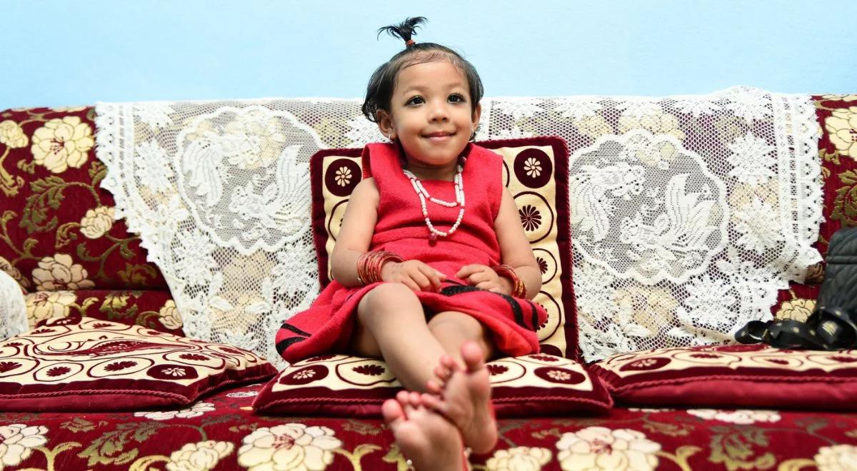 Nepal ma nową "żywą boginię". Została nią 2-latka
