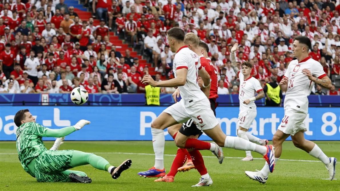 Euro 2024. Polska - Austria 1:3