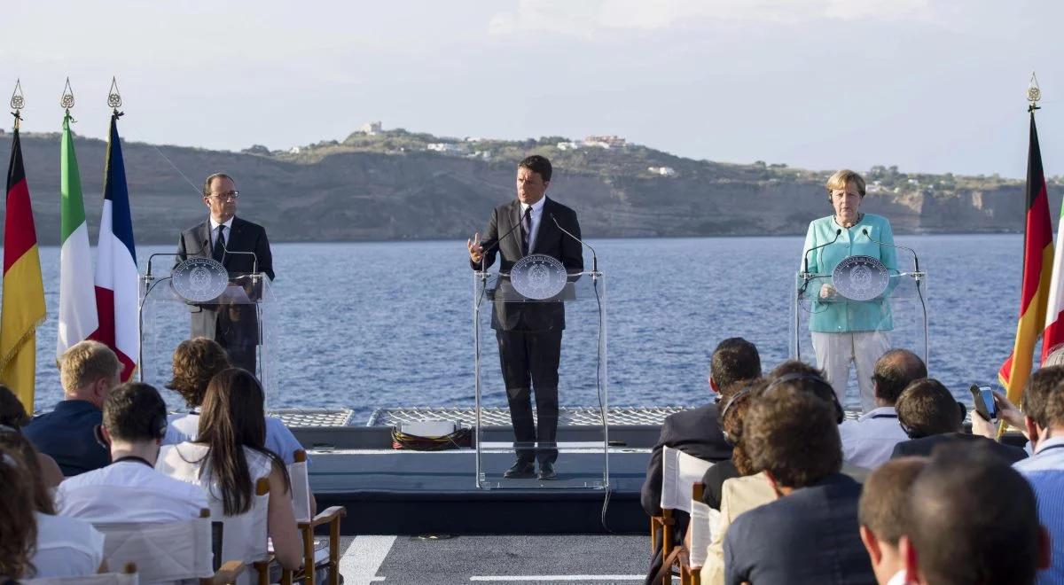 Spotkanie Merkel-Renzi-Hollande. "Brexit to nie koniec Europy"