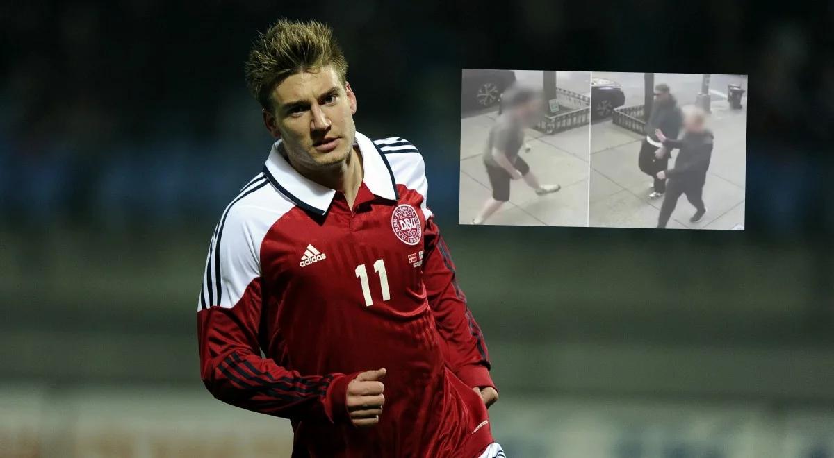 Dramatyczne sceny na ulicy. Nicklas Bendtner zaatakowany przez nożownika