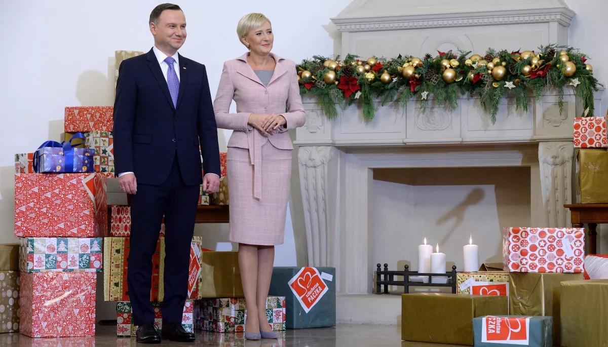 Para prezydencka przekazała swój dar w ramach akcji "Szlachetna paczka"