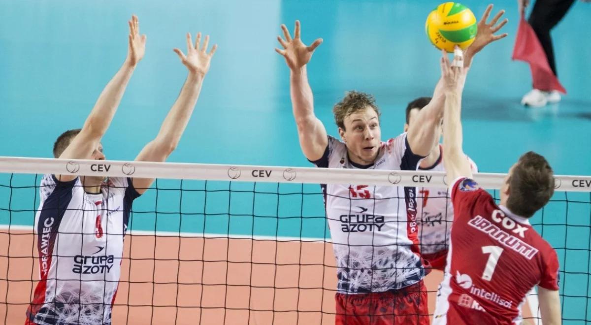 Liga Mistrzów siatkarzy: ZAKSA nie znalazła recepty na rywali z Noliko Maaseik