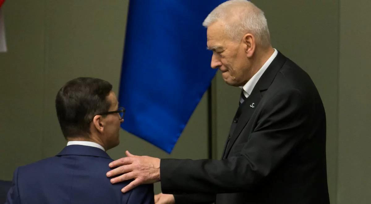 Kołodziejczak "ujawnił", co miał usłyszeć od Kornela Morawieckiego. Gelberg: on łże