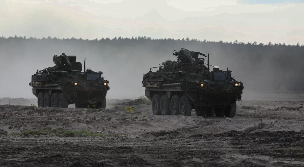 Ćwiczenia NATO w Warmińsko-Mazurskiem. Uczestniczy w nich ponad 3 tys. żołnierzy z pięciu krajów