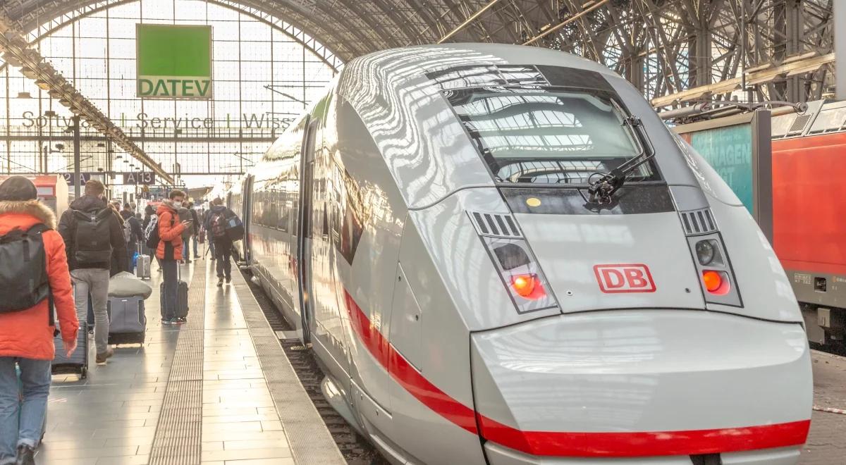 W Niemczech rozpoczął się strajk maszynistów. "Stanęły pociągi towarowe, w nocy staną pasażerskie"