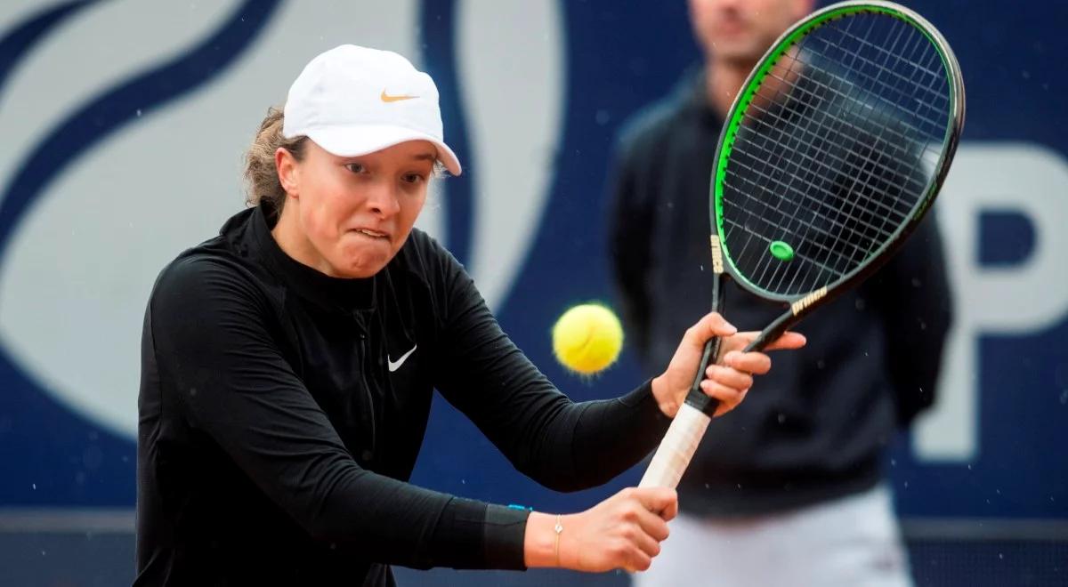 WTA Lugano: tytuł jeszcze nie dla Igi Świątek, ale z tej mąki będzie chleb 