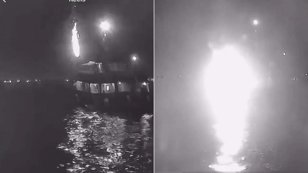 Dron zrzucił bombę na łódź Grety Thunberg. Jest nagranie [WIDEO]