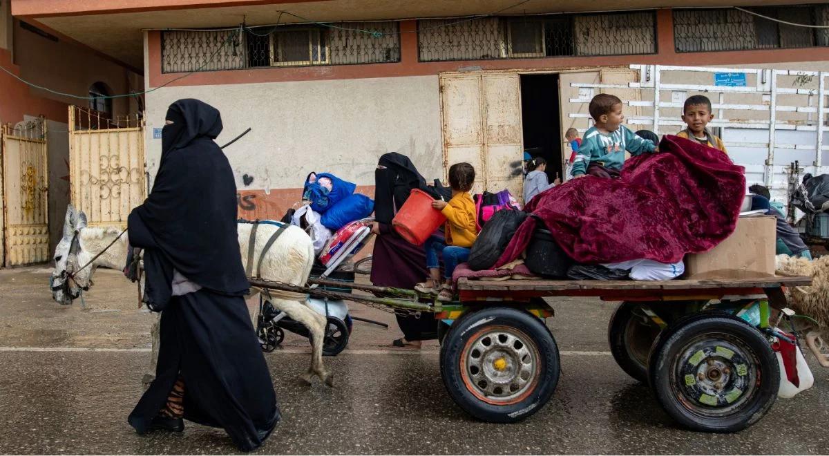 Nakaz ewakuacji Rafah. Joe Biden będzie rozmawiał z Benjaminem Netanjahu