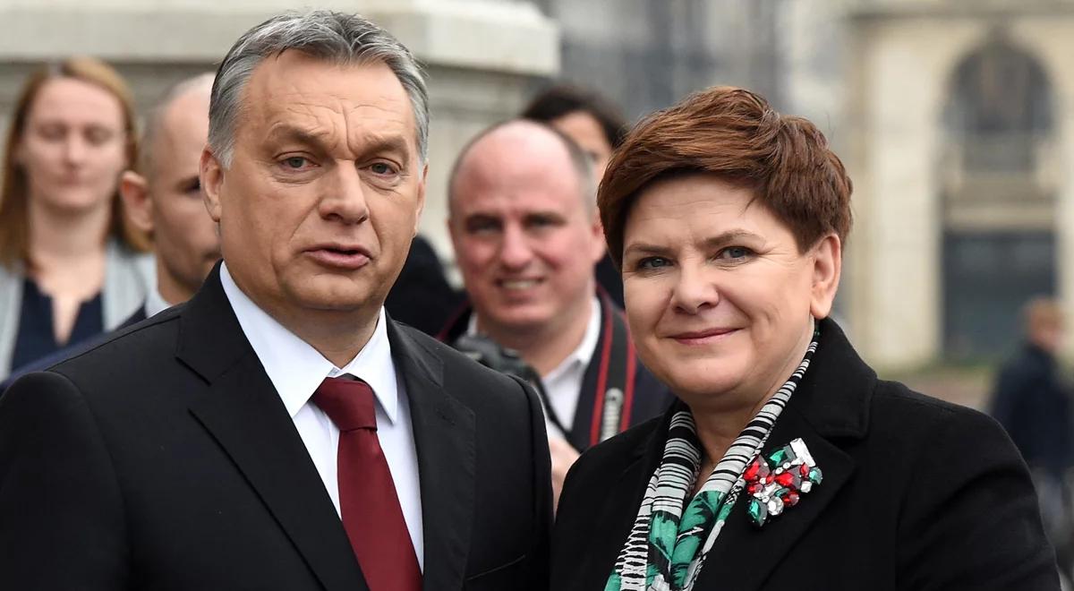 Premier Beata Szydło na Węgrzech. Rozmowy na temat wspólnego stanowiska na forum UE  