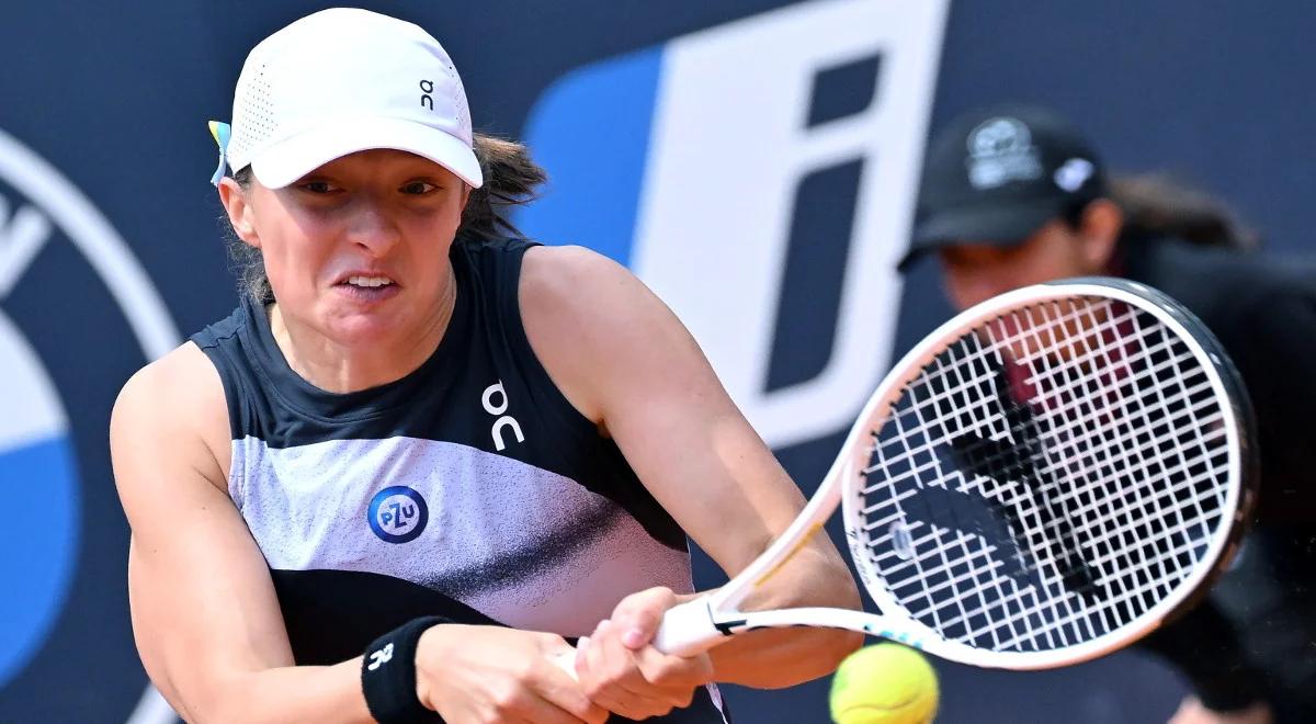 WTA Rzym: Iga Świątek - Łesia Curenko. O której mecz liderki rankingu?