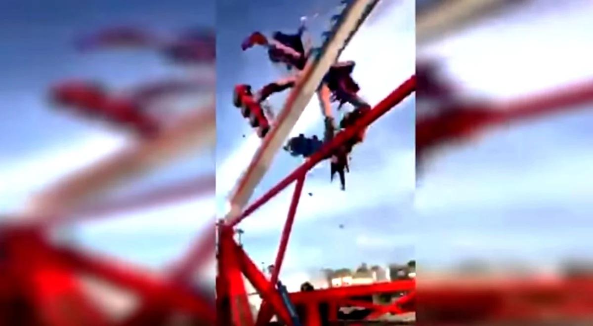 USA: część karuzeli oderwała się w powietrzu. Tragedia w stanie Ohio [WIDEO]