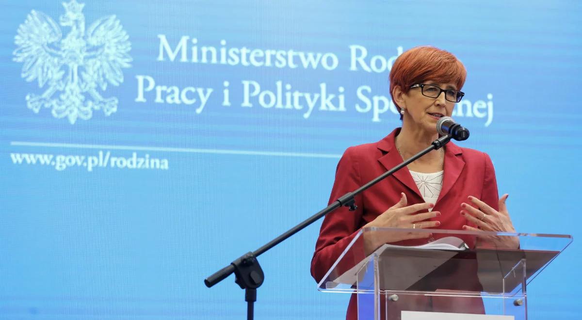 Elżbieta Rafalska: program 500+ był rewolucją, która przywróciła godność rodzinie