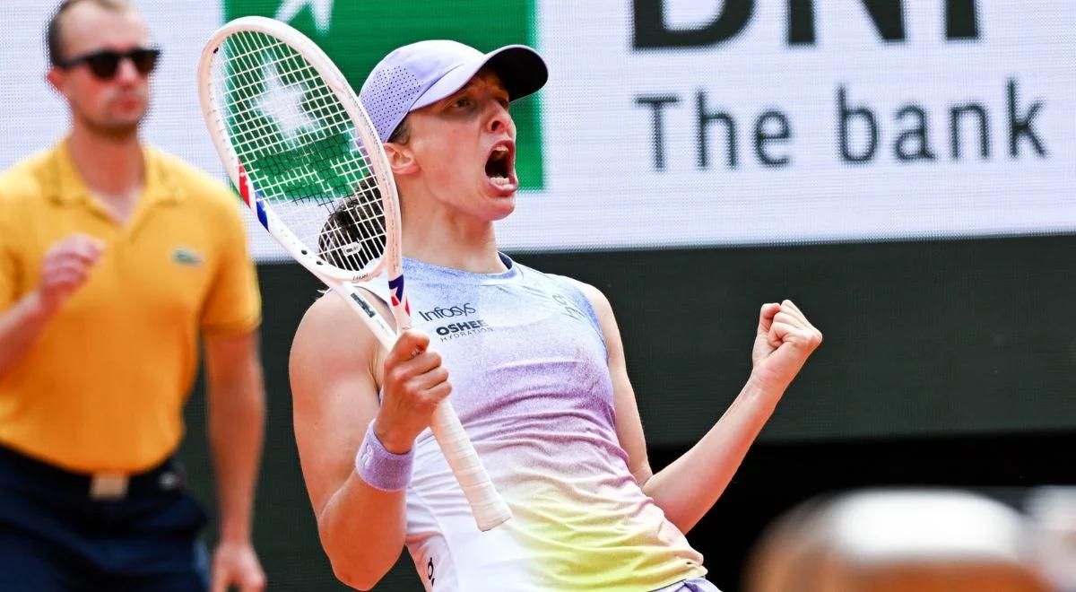 Iga Świątek znów nie do zatrzymania. Jest półfinał Roland Garros!