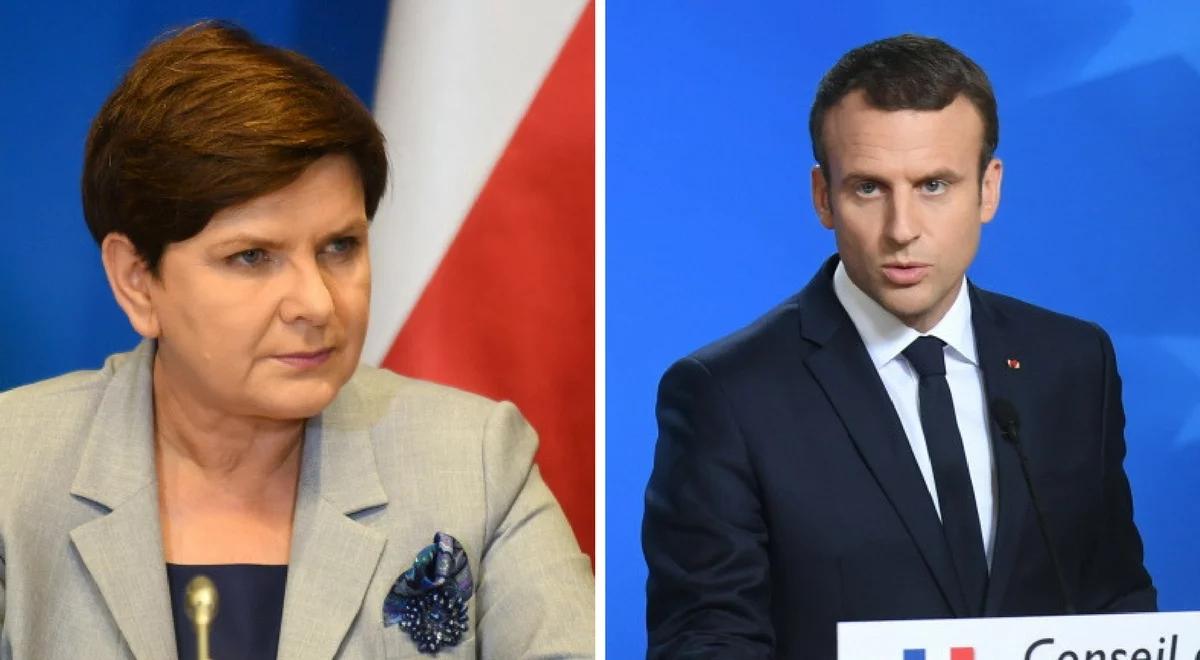 Bruksela: Emmanuel Macron spotka się z przywódcami grupy V4