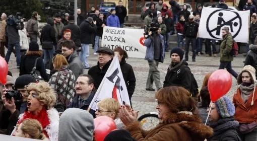 Szczecin: manifa Różnorodności. "Kiedyś komuniści - dzisiaj humaniści"