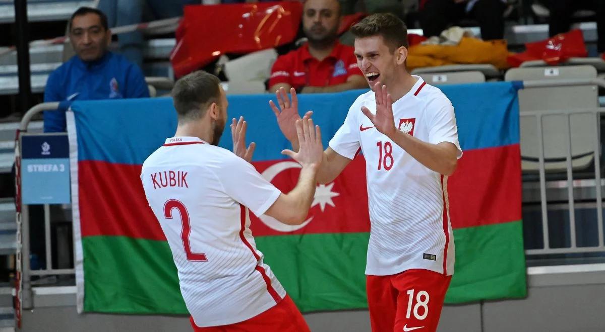 El. MŚ w futsalu: Polska rozbiła Azerbejdżan! Biało-Czerwoni w elitarnej fazie kwalifikacji