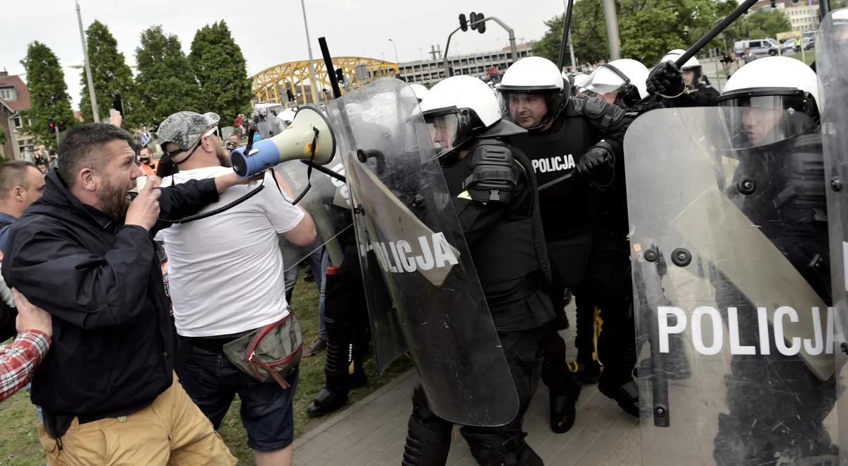 Zamieszki w Gdańsku. Narodowcy próbowali zakłócić Marsz Równości