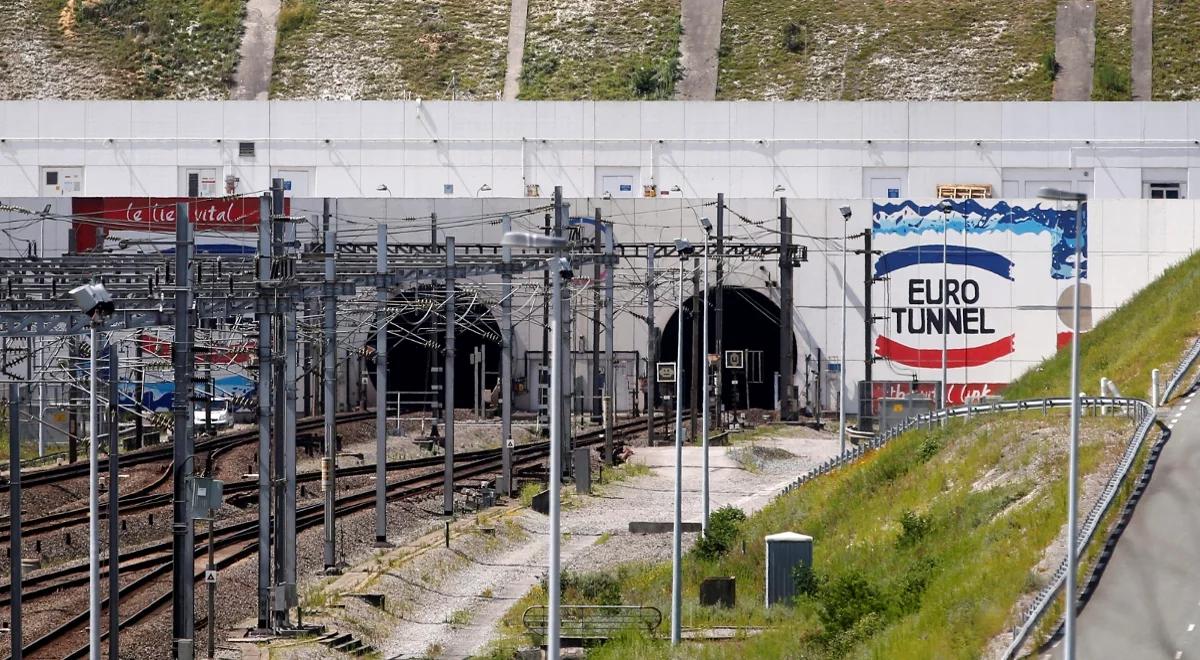 Kryzys migracyjny. Maszyniści boją się jeździć tunelem pod kanałem La Manche