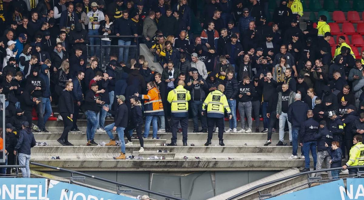 Eredivisie: stadion NEC Nijmegen zamknięty po zawaleniu się trybuny 