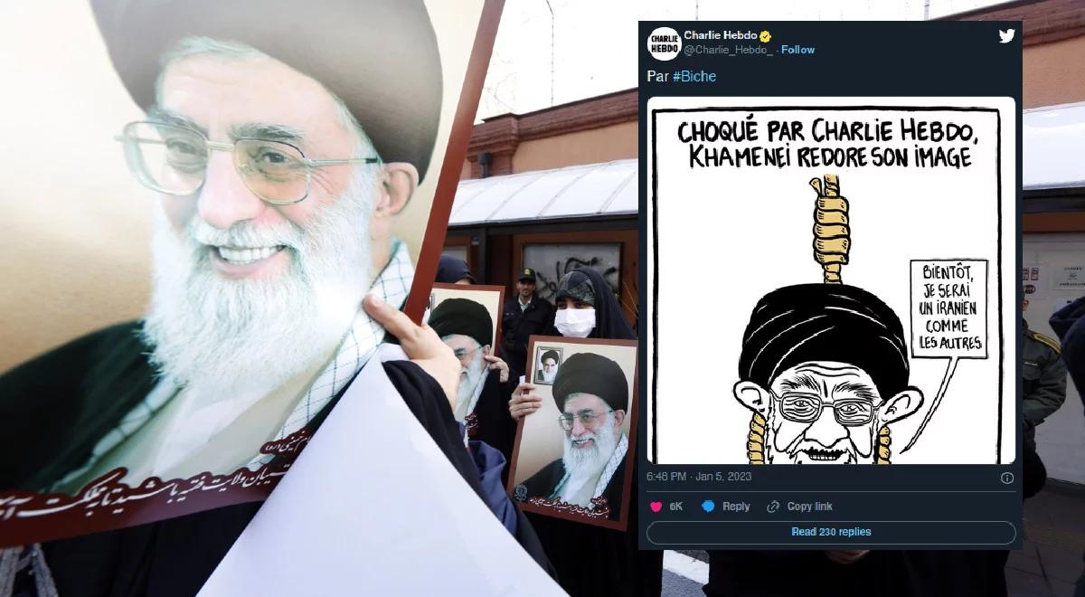 "Martwi nie wrócą do życia". Irański generał zapowiada zemstę za publikację "Charlie Hebdo"