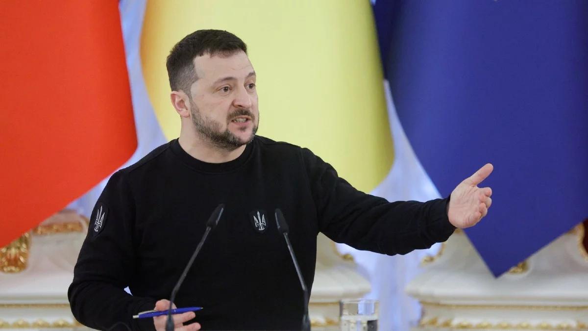 Protesty rolników na granicy z Ukrainą. Zełenski zapowiada twardą obronę interesów