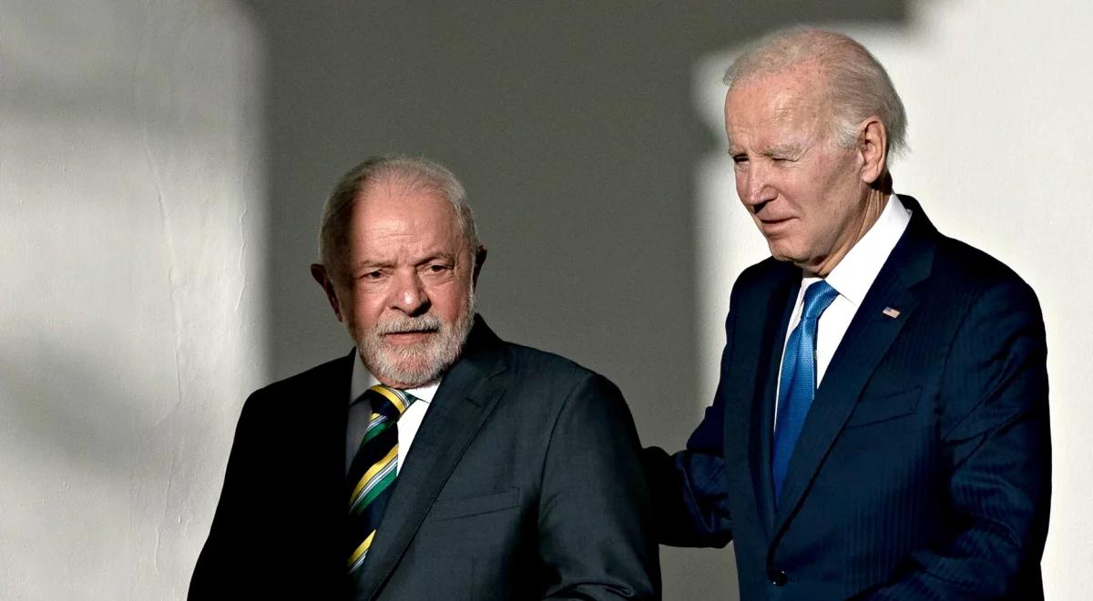 Prezydenci USA i Brazylii zapowiadają obronę demokracji. Biden i Lula da Silva spotkali się w Białym Domu