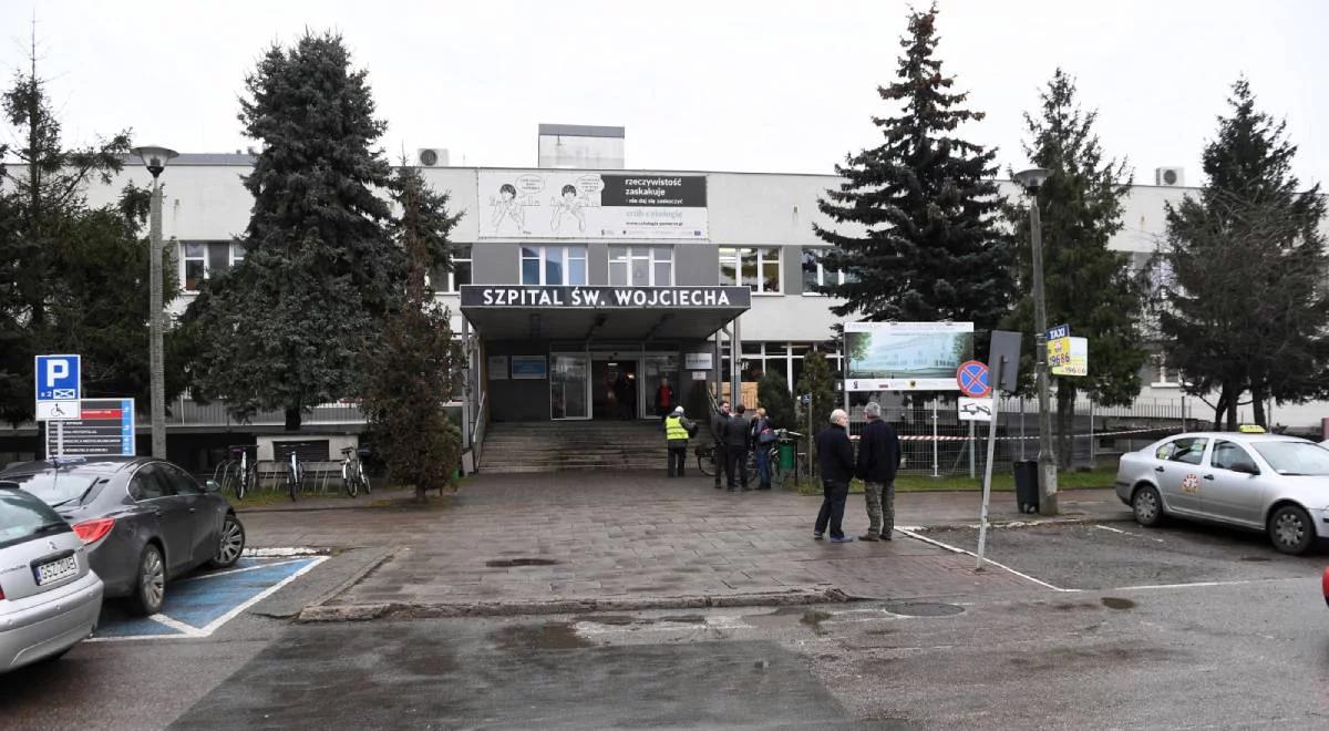 Morderstwo w szpitalu św. Wojciecha w Gdańsku. Jest areszt dla podejrzanego