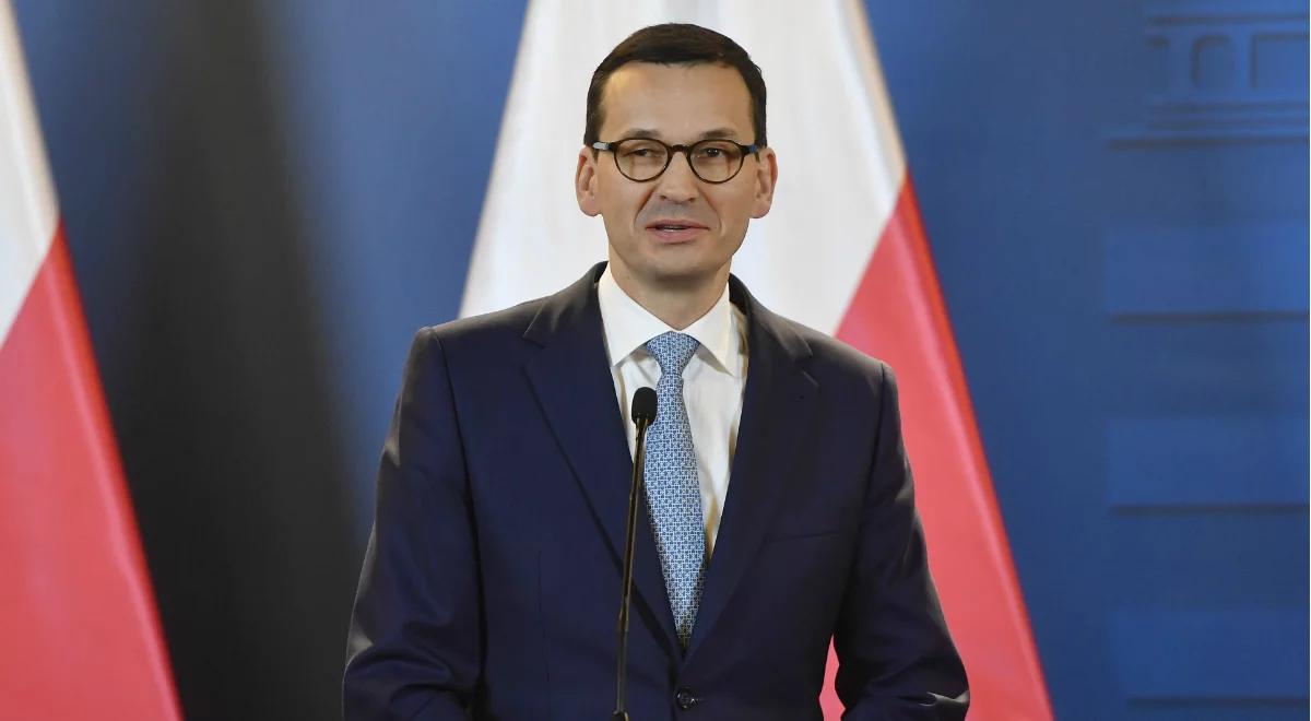 Mateusz Morawiecki: nigdy nie będziemy ograniczać debaty o Holokauście