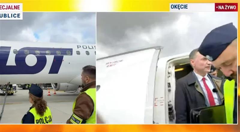 Zbigniew Ziobro zatrzymany przez policję. Akcja służb na lotnisku Chopina