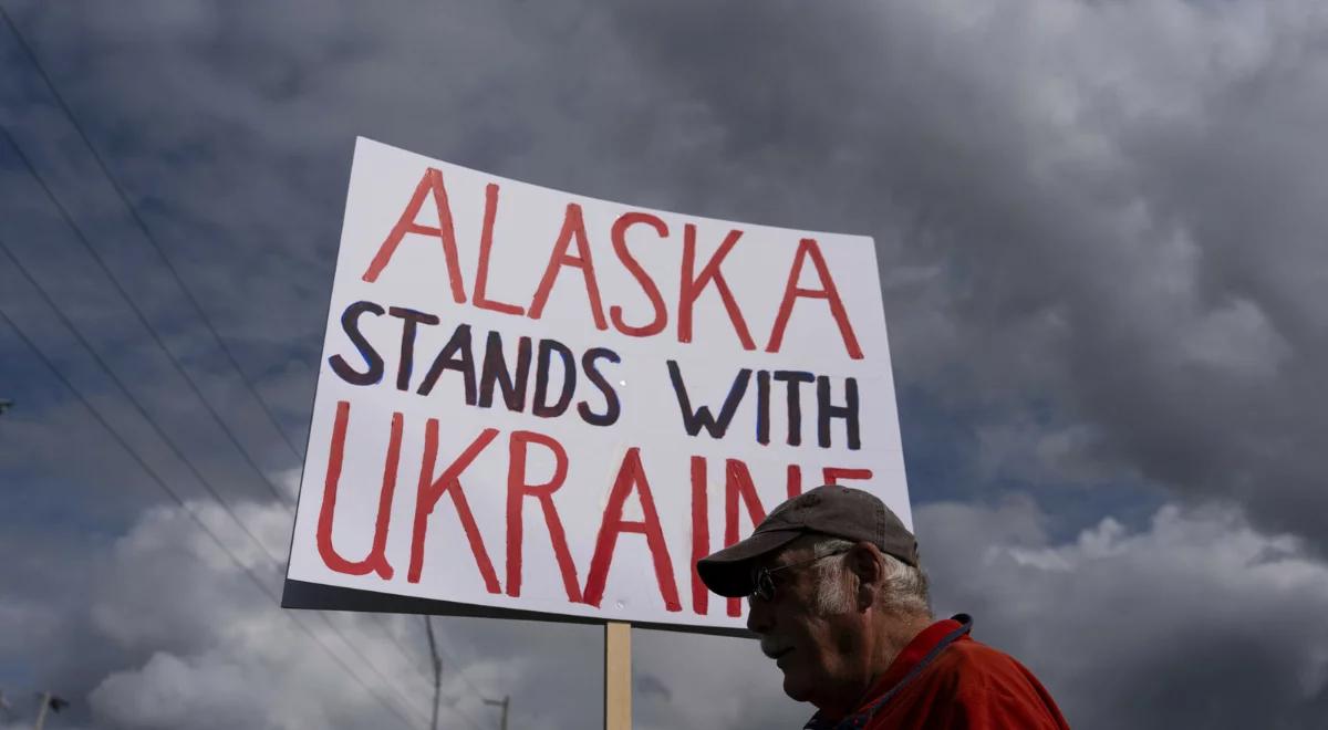 Proukraińskie demonstracje na Alasce. "Putin idź do domu, Trump spadaj"