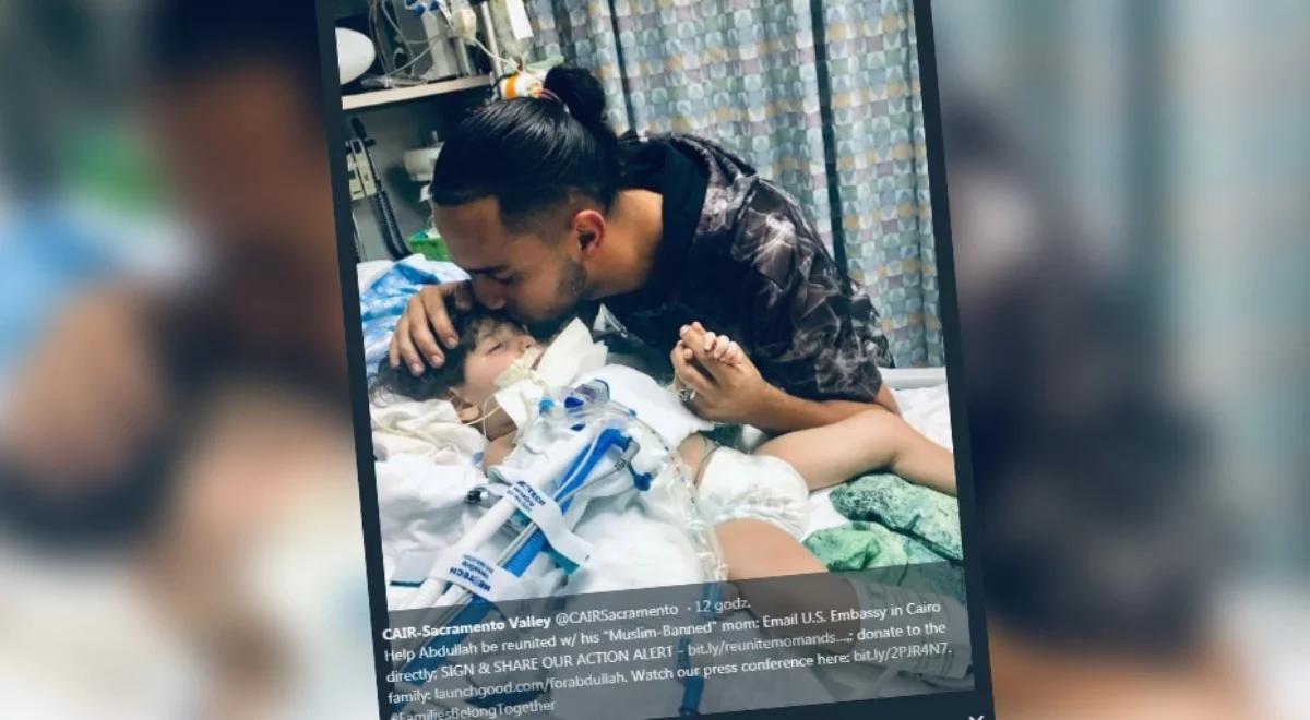 USA: matka nie może pożegnać umierającego 2-letniego synka. Ma zakaz wjazdu do kraju