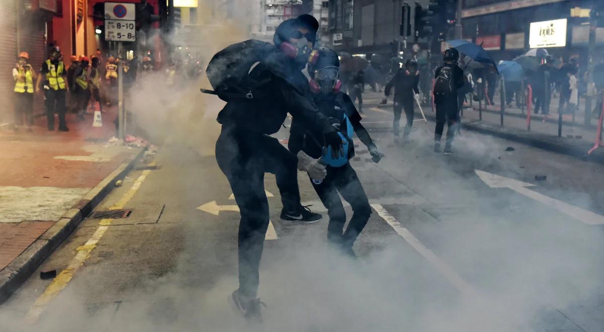 Protesty w Hongkongu. Demonstranci zdemolowali redakcję Agencji Xinhua