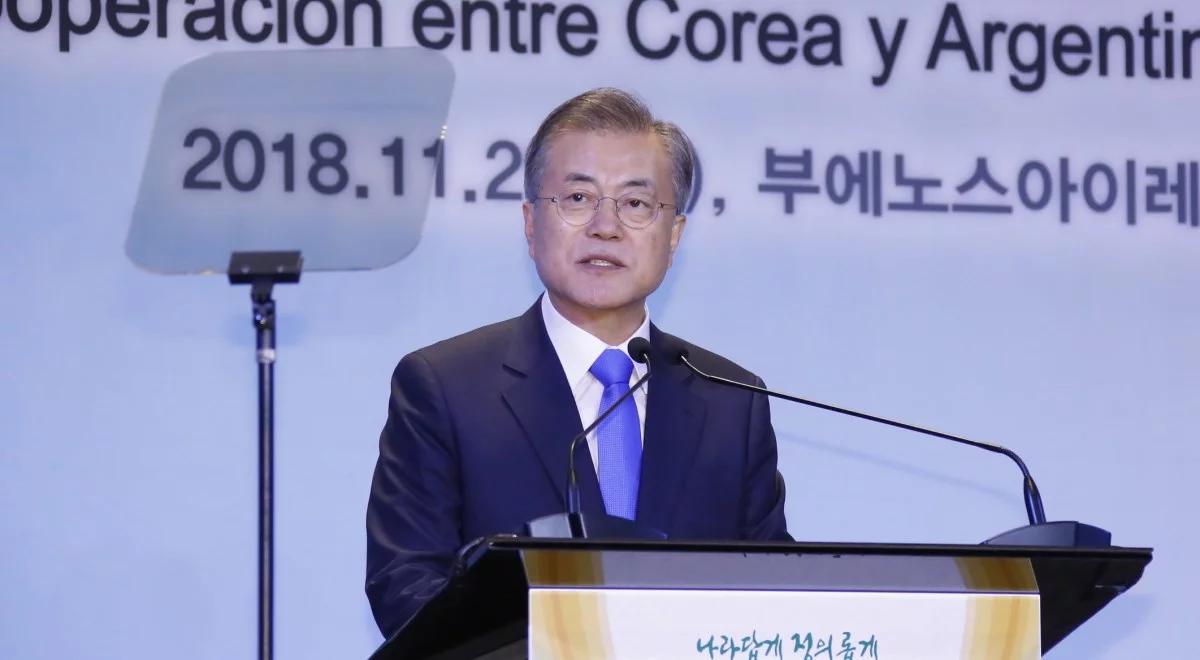 Prezydent Korei Południowej: Donald Trump bardzo przychylnie patrzy na Kim Dzong Una i lubi go