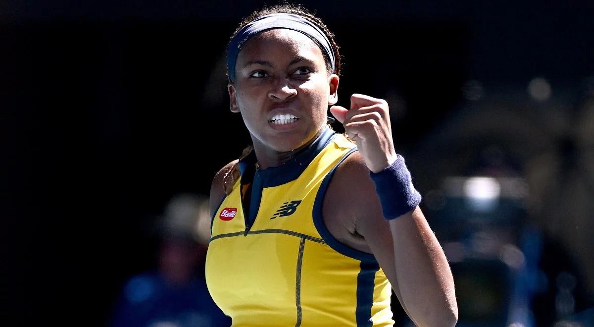 Australian Open: wyniszczające starcie wyłoniło pierwszą półfinalistkę. Coco Gauff pokonała Martę Kostiuk