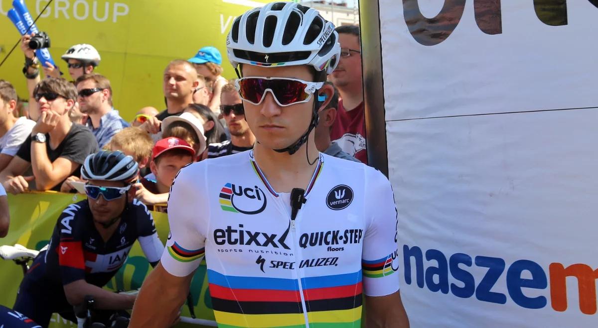 Tour de Pologne: krajobraz jak po bitwie. Kwiatkowski - oby obeszło się bez złamań 