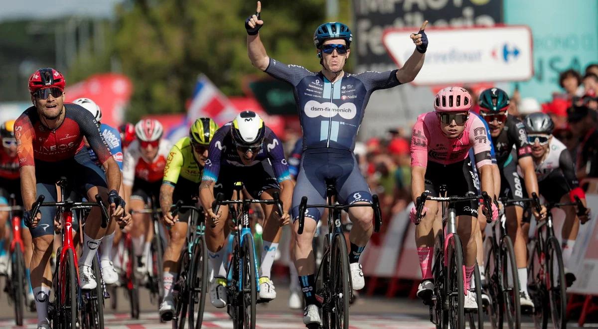 Vuelta a Espana: Alberto Dainese  najszybszy na 19. etapie. Kuss wciąż liderem, koniec wyścigu coraz bliżej 