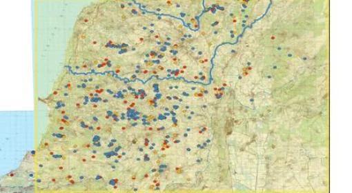 "Washington Post" publikuje mapę setek bunkrów i arsenałów Hezbollahu