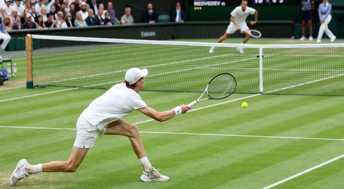 Wimbledon. Sensacja w ćwierćfinale, Jannik Sinner za burtą turnieju. Alcaraz nie zawiódł