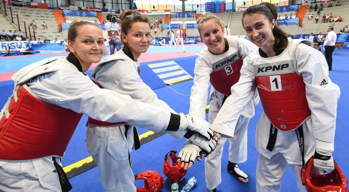 Uniwersjada: brązowy medal akademickiej kadry polskich taekwondzistek