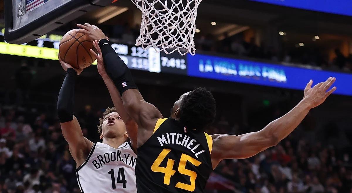 NBA: Brooklyn Nets wciąż w odwrocie. Tym razem porażka z Utah Jazz