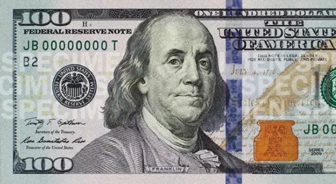 Dolar najtańszy od końca października