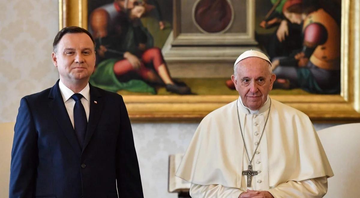 Audiencja u papieża Franciszka. Ostatni dzień wizyty prezydenta we Włoszech