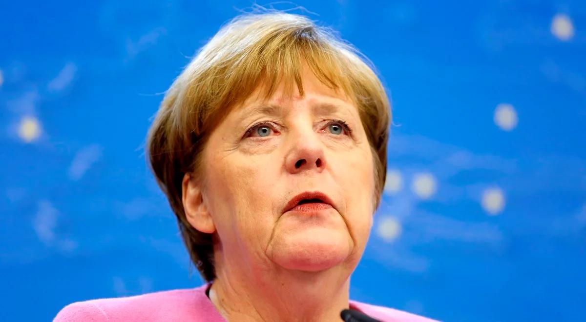 Kanclerz Niemiec Angela Merkel zabrała głos ws. konfliktu z polskim rządem